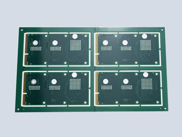 6層の金指多層ビア回路基板